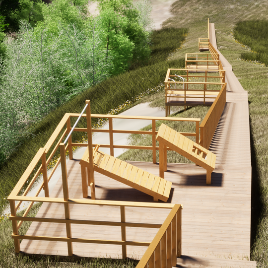 Byggnad av Hackstatrappan i Österåker, utfört av Projektbygg i Österåker AB